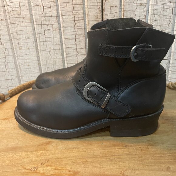 Durango Men's 6" SoHo Black Engineer Motorcycle Bike Boots 9 - Picture 2 of 5